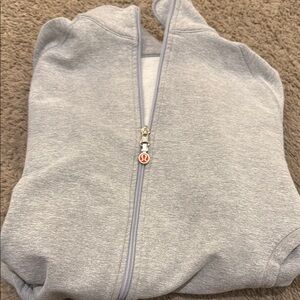 Lululemon Gray Zip-Up Hoodie